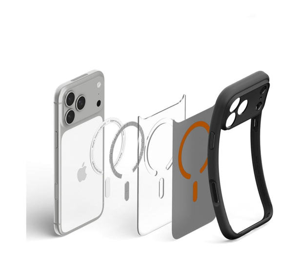 Spigen Ultra Hybrid MagSafe do iPhone 18 Pro/17 Pro (frost black or - 1586444 - zdjęcie 5